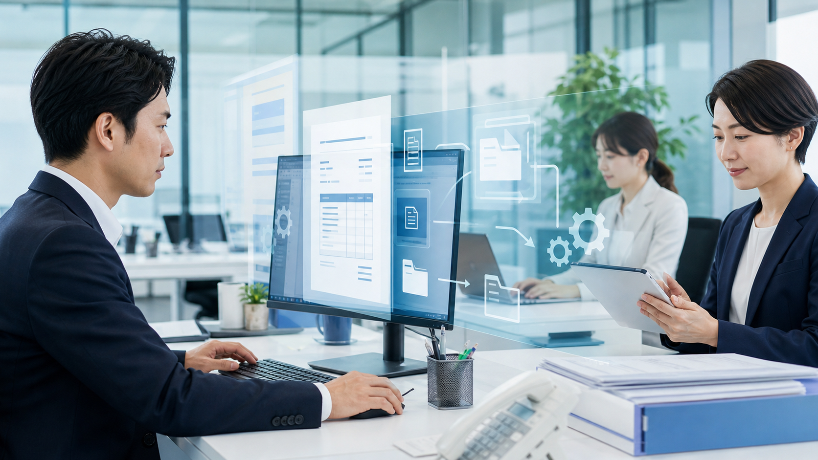 業務改善AIのイメージ