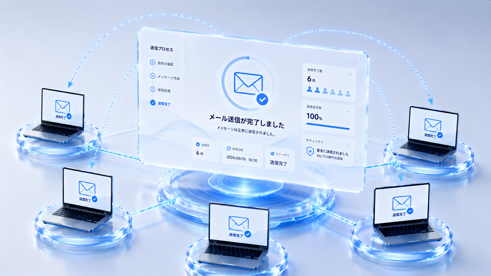 フォーム営業の自動化イメージ